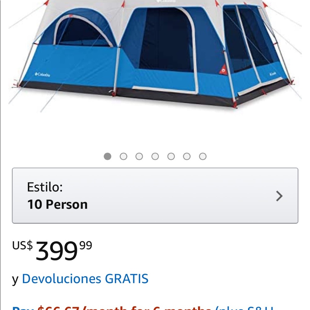 Columbia creek cabin tent 14x10